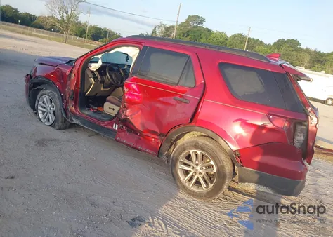 2016 Ford Explorer из США, поврежденный, VIN 1FM5K7B88GGC55004